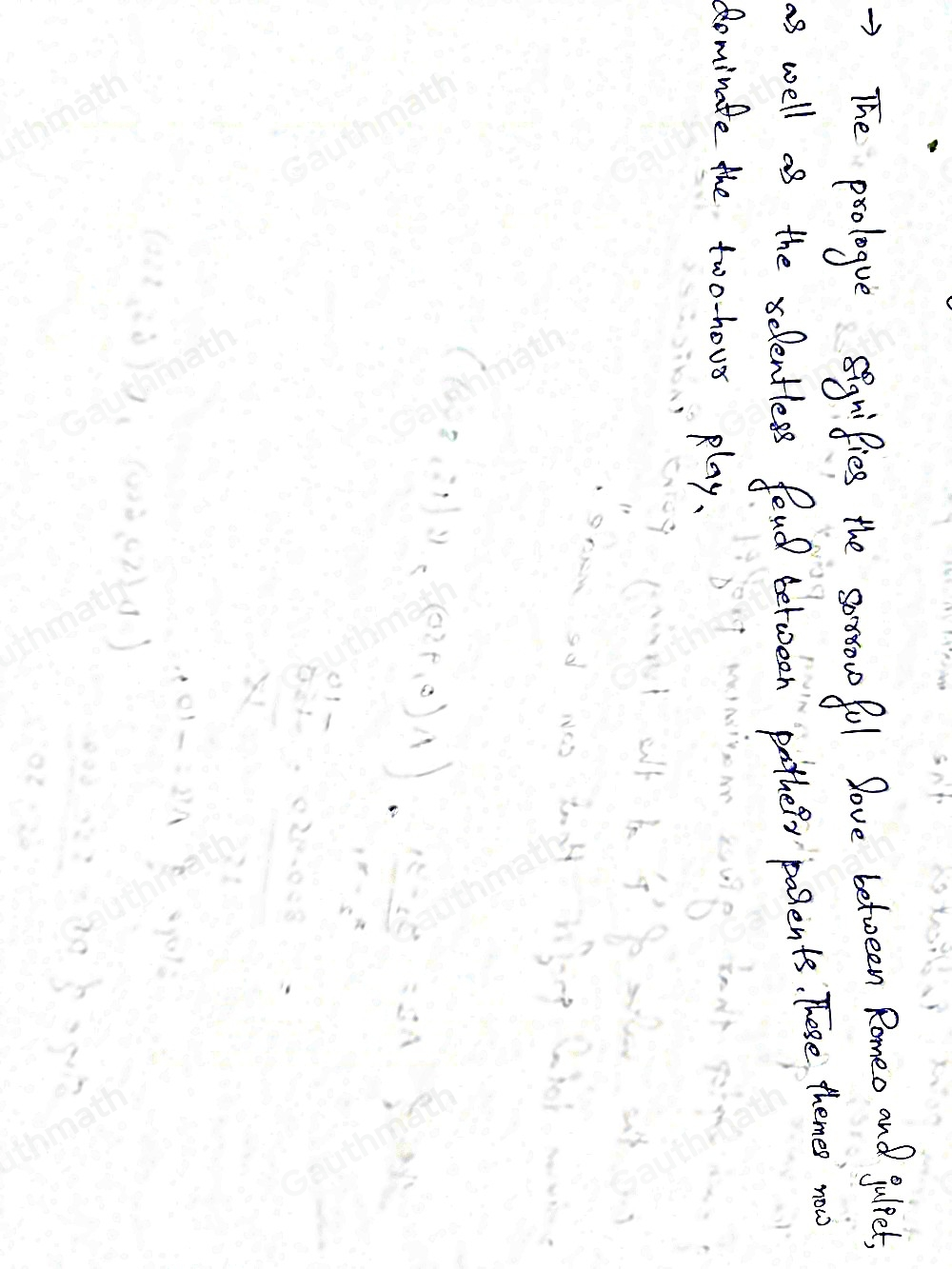 Writing a Paraphrase [Chorus:] The fearful passage of their death-mark'd love, Paraphrase these lines from the prologue in two to three sentences. And the continuance of their parents' rage, What the author is trying to say is that romeo and juliet is that Which, but their children's end, nought could remove, their love is sad. 1s now the two hours' traffick of our stage —Romeo and Juliet, William Shakespeare